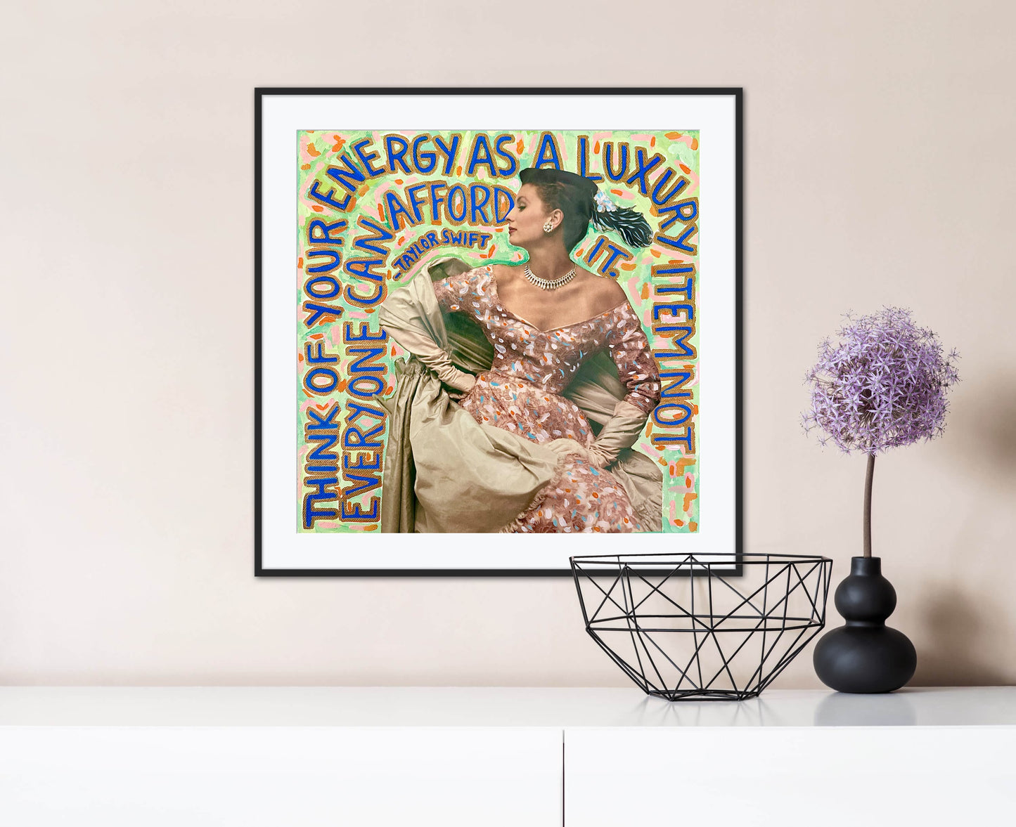 Vogue Reflections: Luxury - 10x10in Glicée Fine Art Print