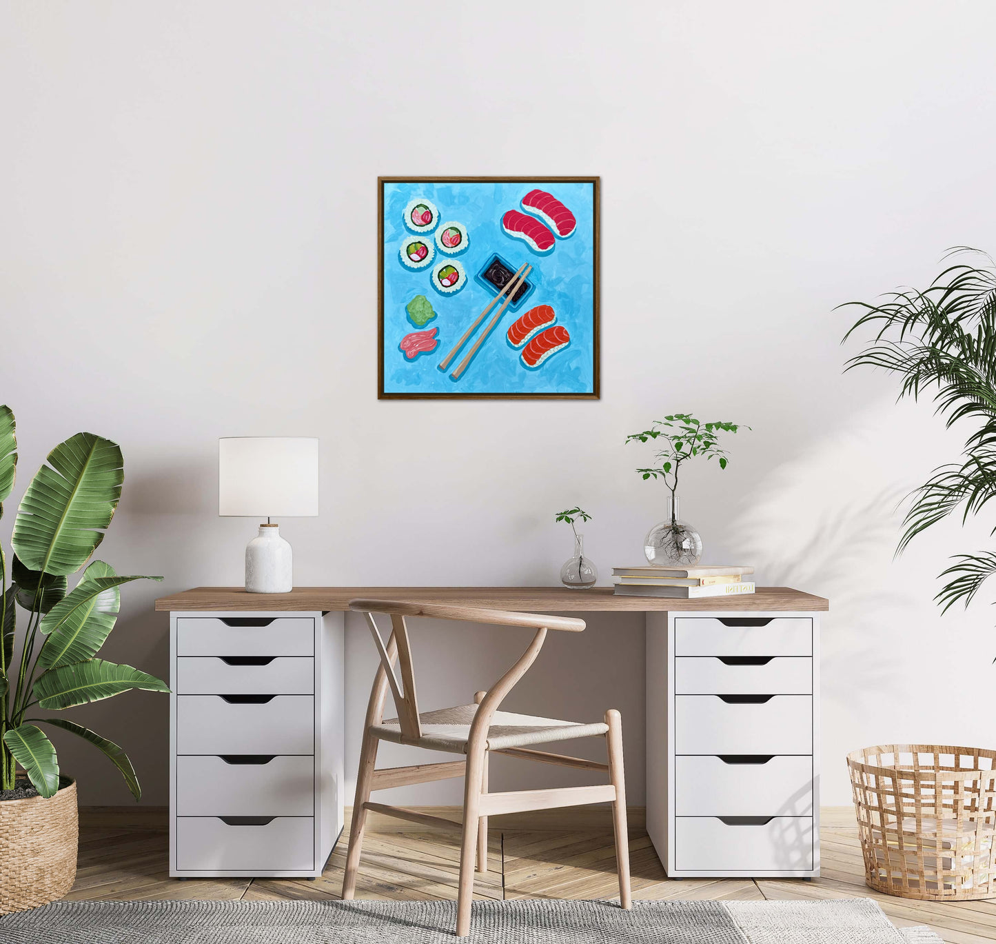 Little Luxuries Collection: You Had Me At Sushi! đŁ - 12x12in Original Art