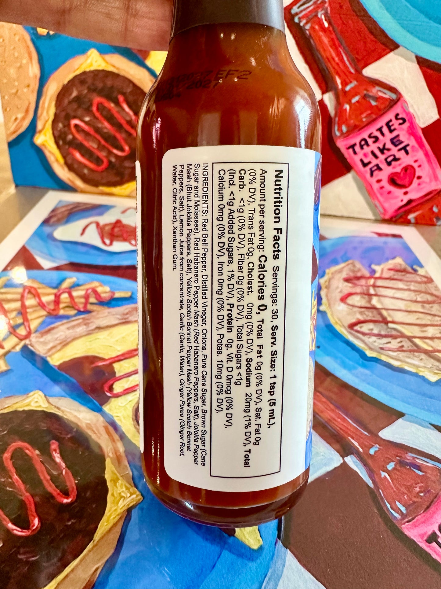 Palette Punch Sweet & Spicy Hot Sauce 5oz