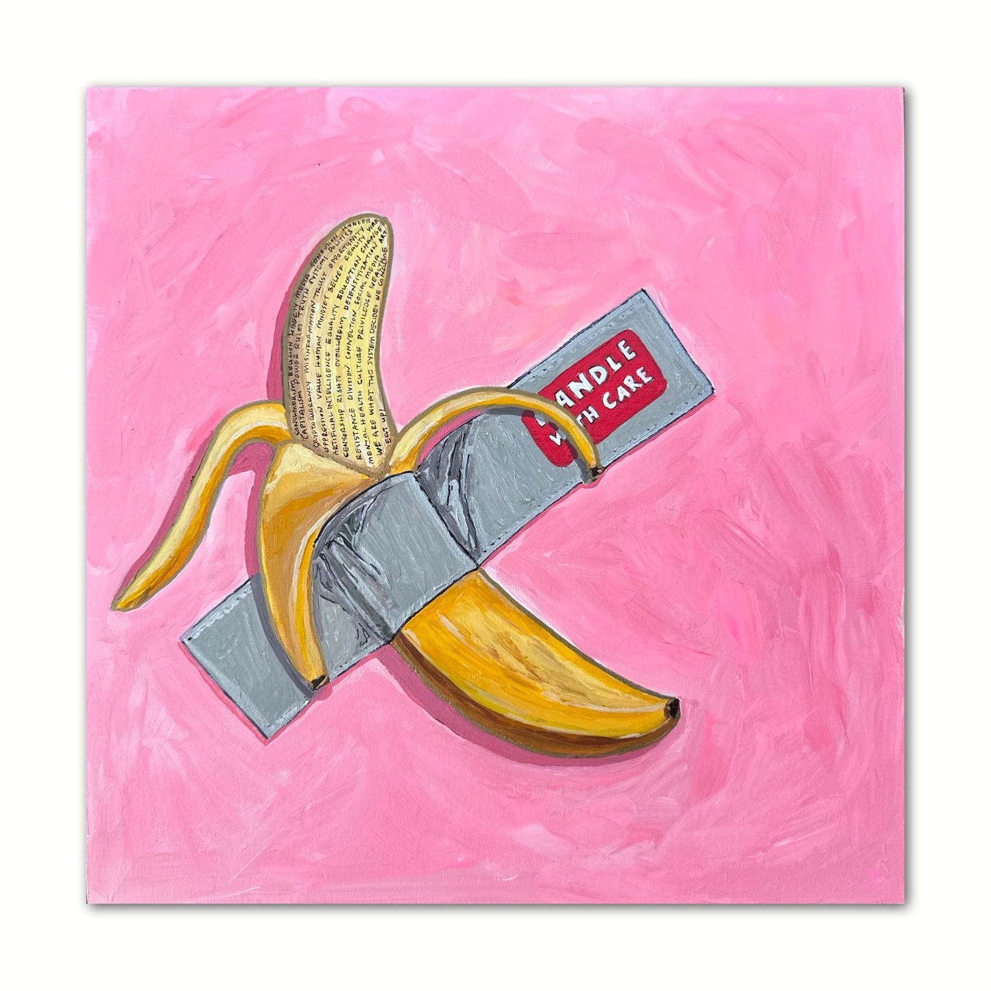 Little Luxuries Collection: There’s Always Money in the Banana Stand - 10x10in Glicée Fine Art Print