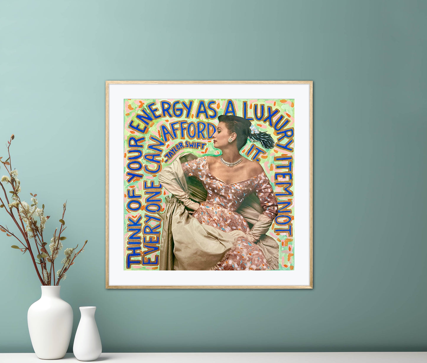 Vogue Reflections: Luxury - 10x10in Glicée Fine Art Print