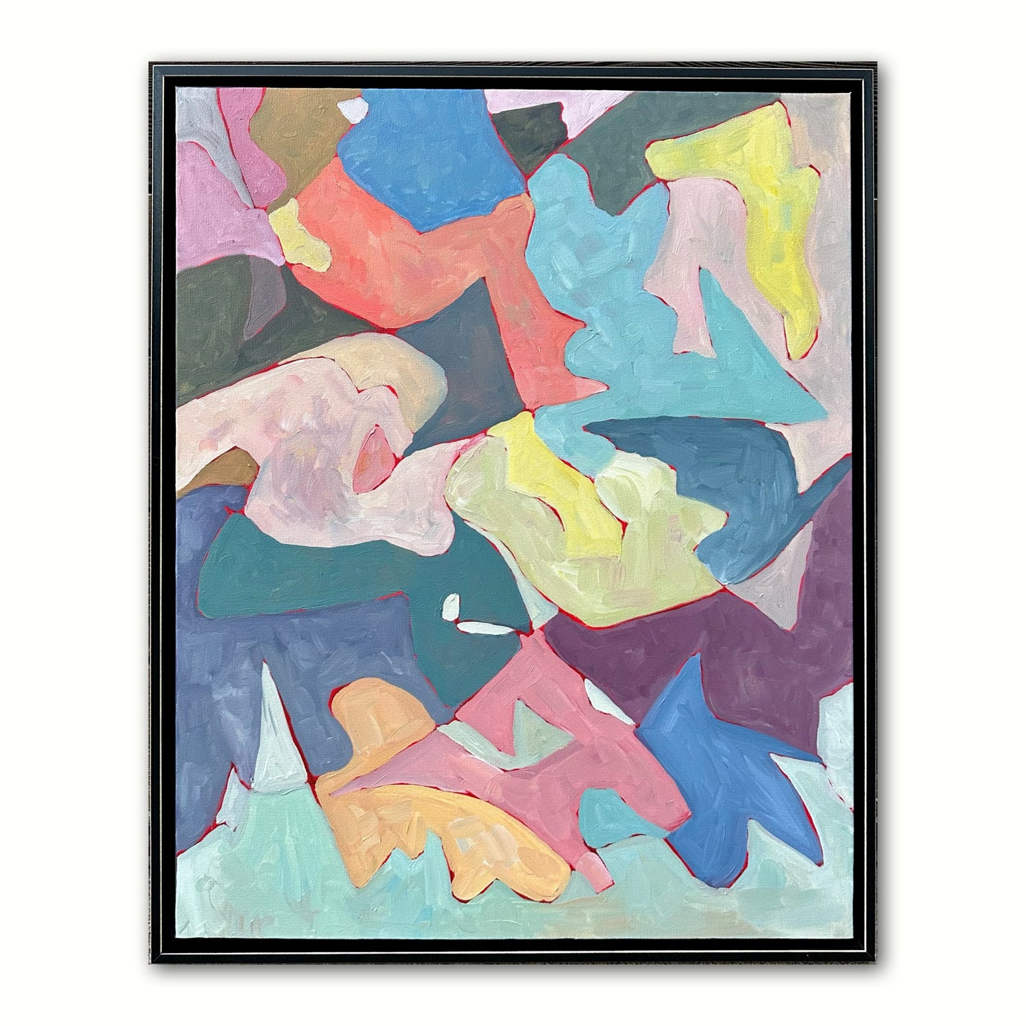 Parts - 24x30in Acrylic on Canvas