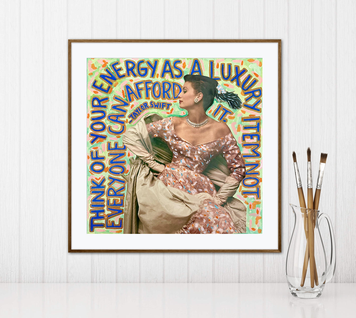Vogue Reflections: Luxury - 10x10in Glicée Fine Art Print