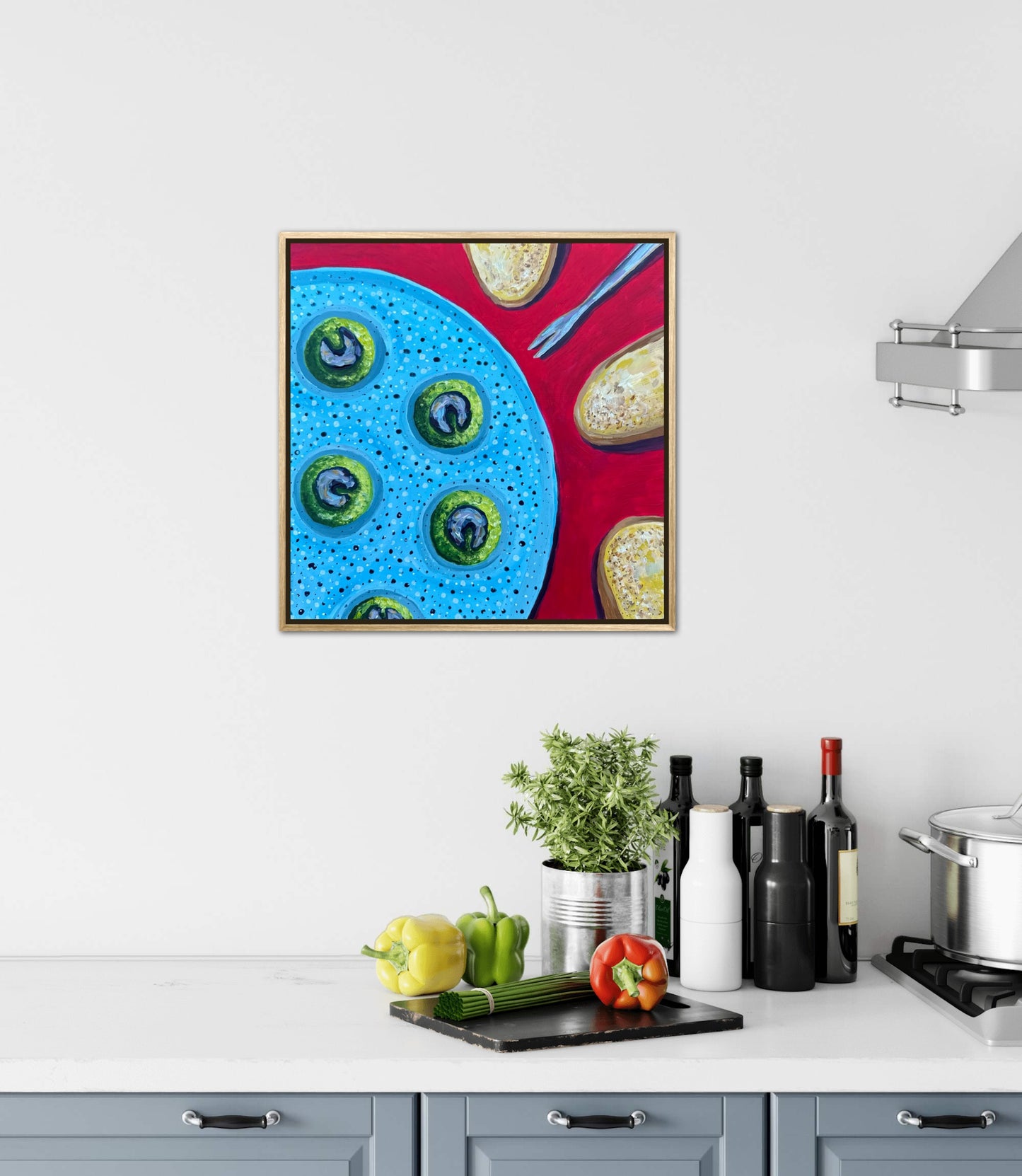 Little Luxuries Collection: Escargot - 12x12in Original Art