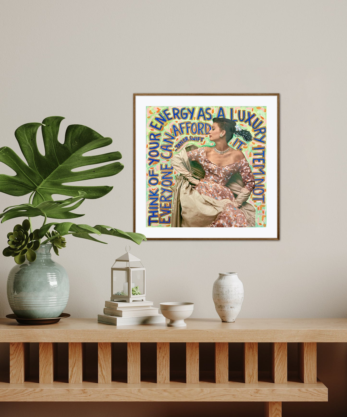 Vogue Reflections: Luxury - 10x10in Glicée Fine Art Print