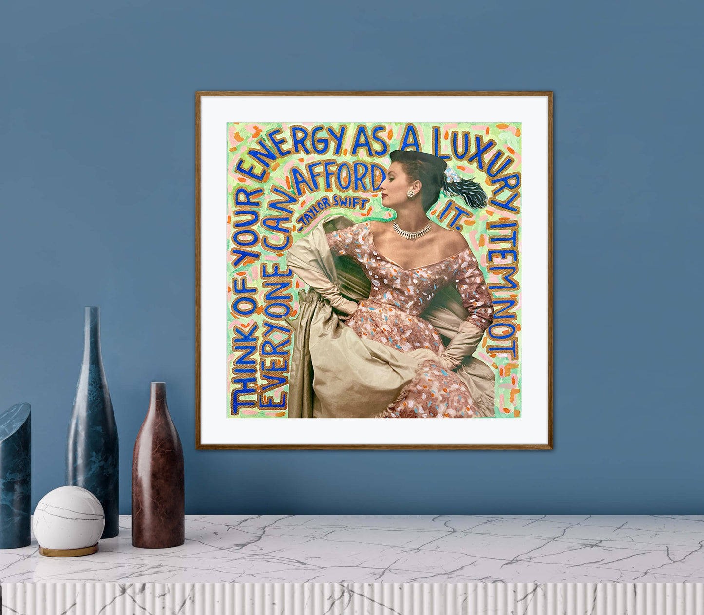 Vogue Reflections: Luxury - 10x10in Glicée Fine Art Print