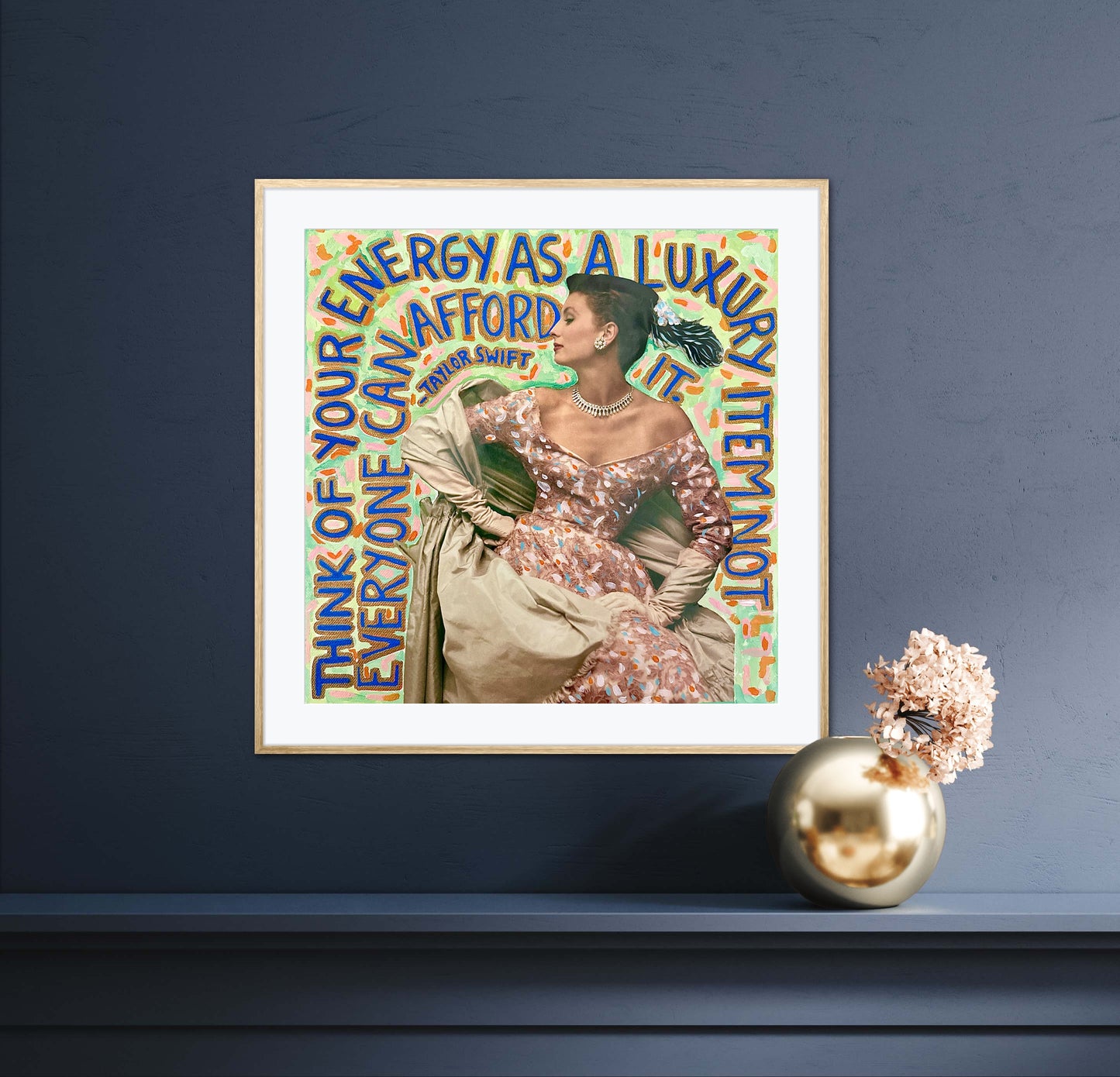 Vogue Reflections: Luxury - 10x10in Glicée Fine Art Print