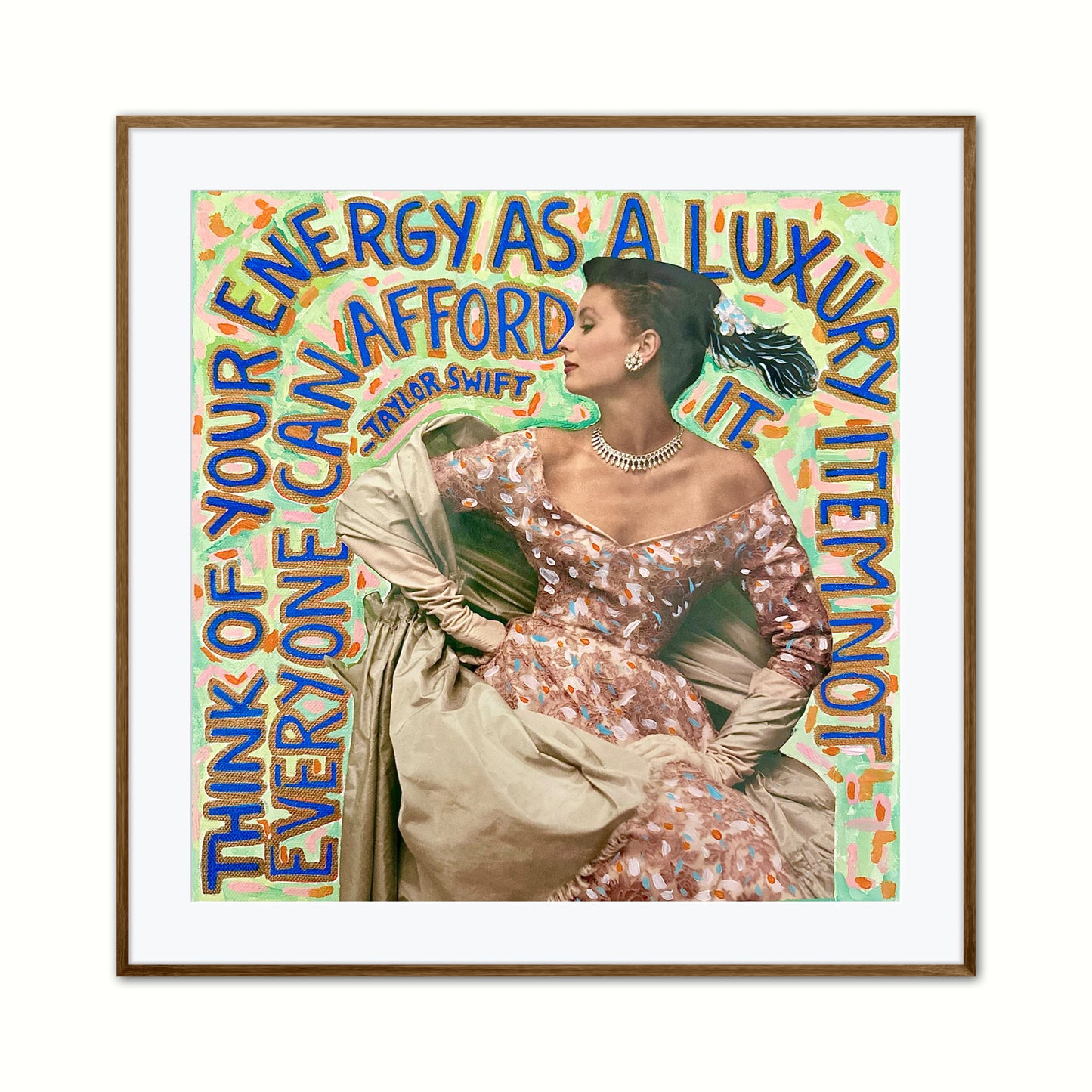 Vogue Reflections: Luxury - 10x10in Glicée Fine Art Print