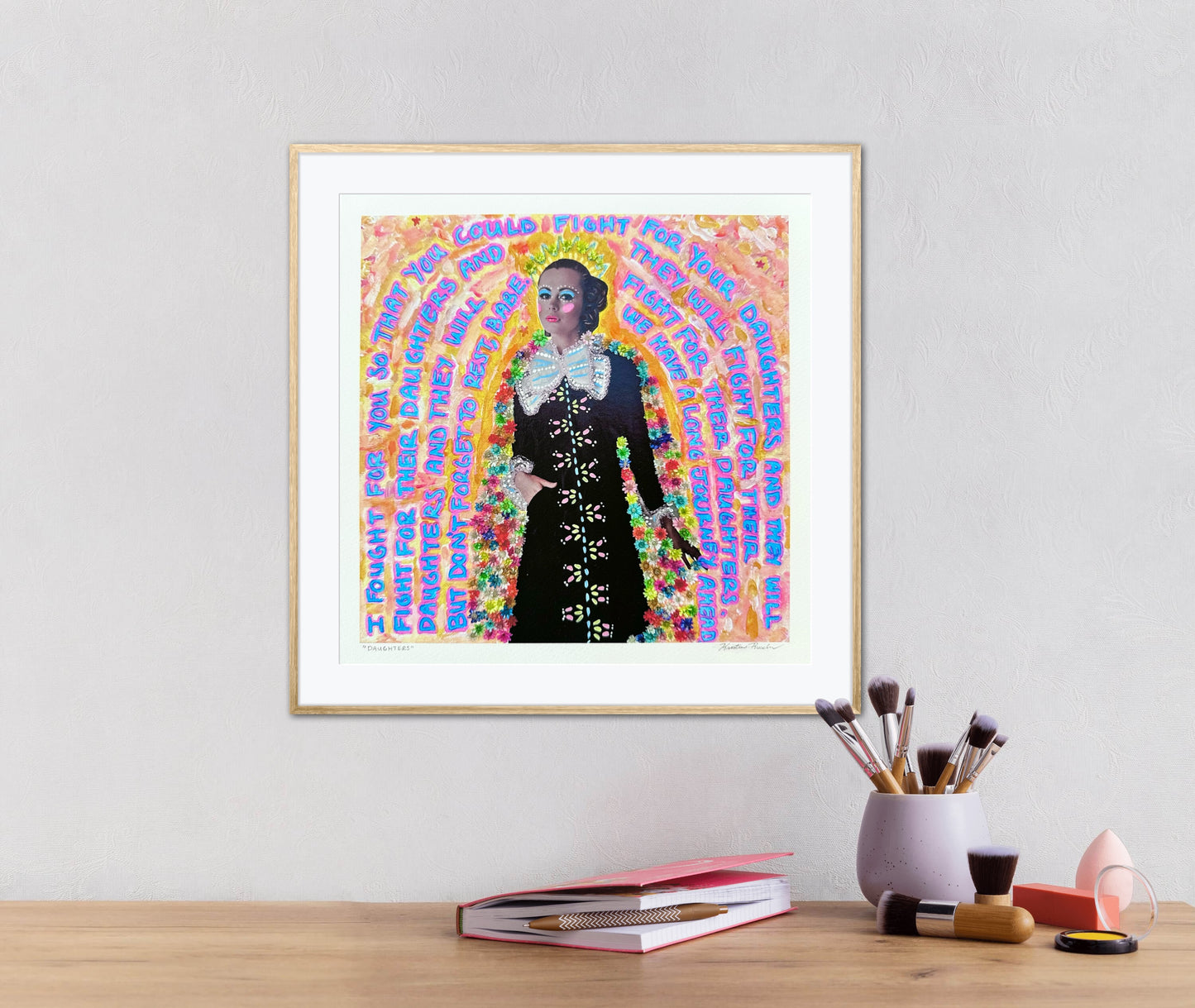 ”Daughters” Giclée Fine Art Print 10x10in