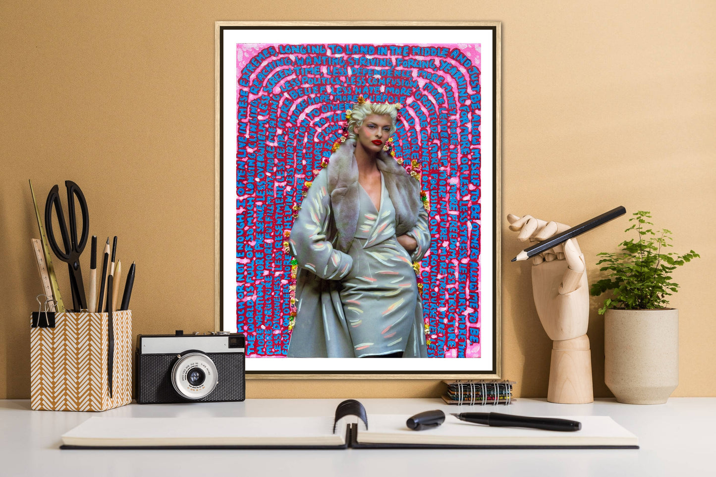 “Just Be” Giclée Fine Art Print 8x10in