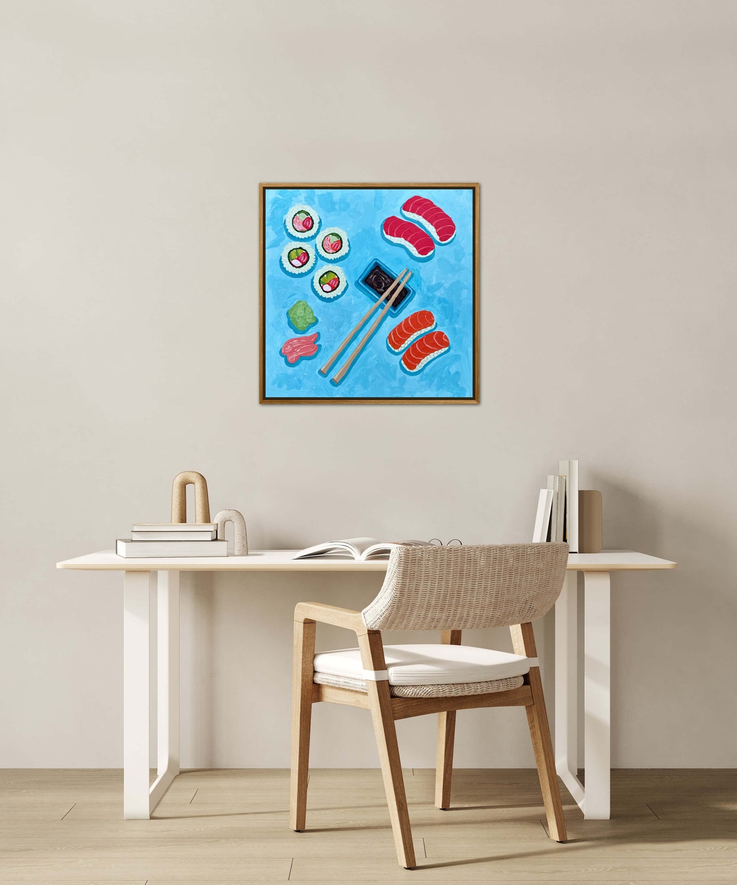 Little Luxuries Collection: You Had Me At Sushi! đŁ - 12x12in Original Art
