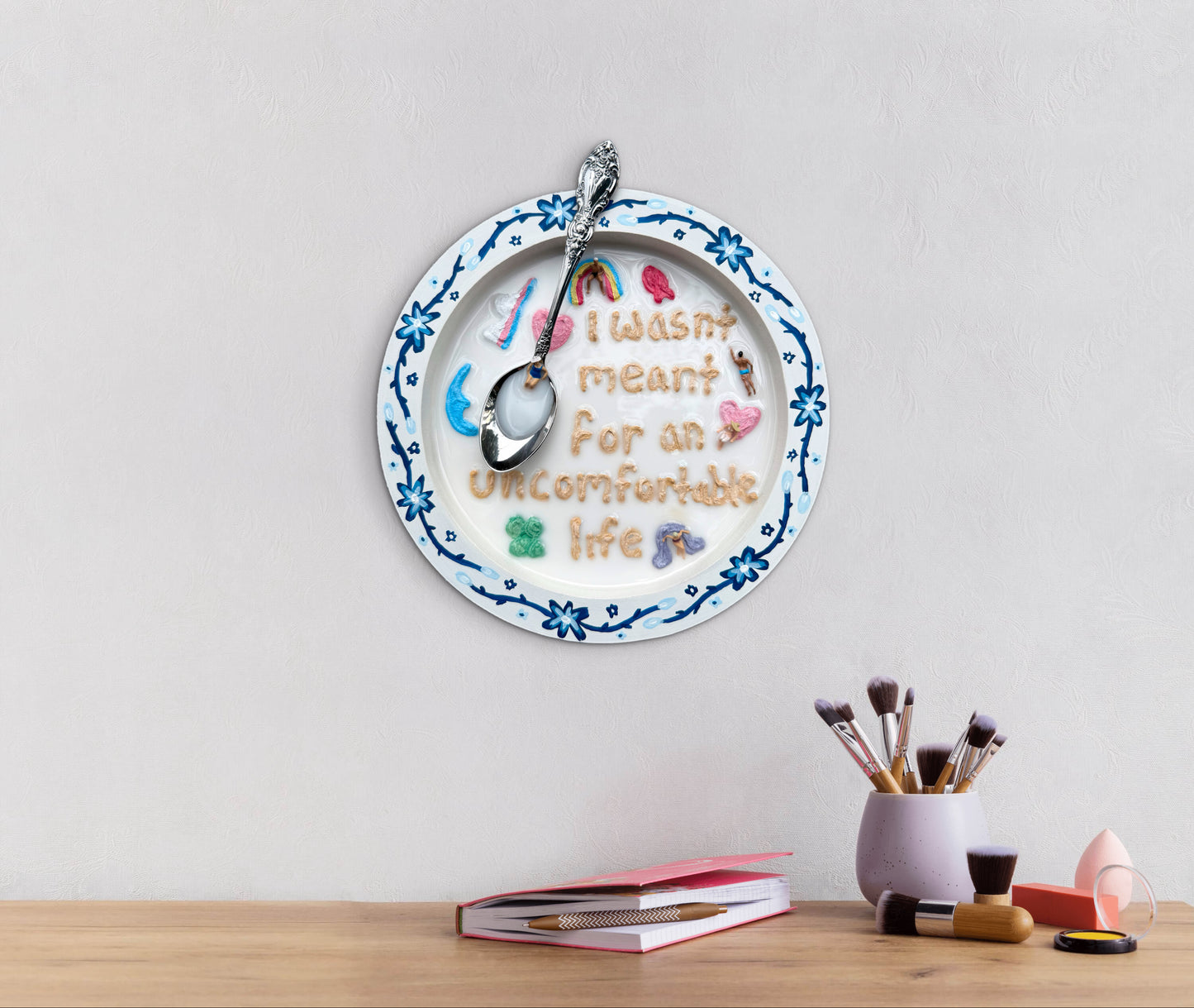 Lucky Charms: Saturday Mornings Cereal Collection - 8x8in Mixed Media