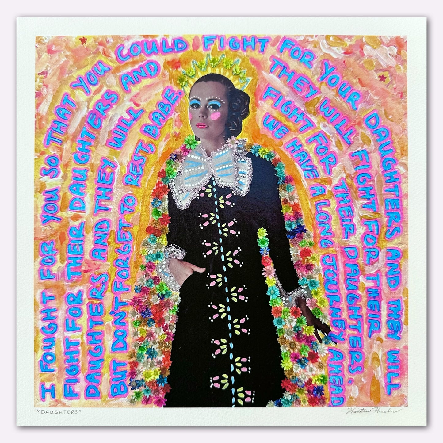 ”Daughters” Giclée Fine Art Print 10x10in