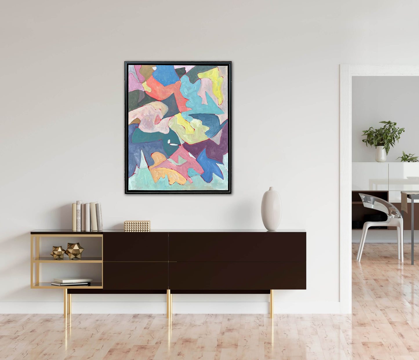 Parts - 24x30in Acrylic on Canvas