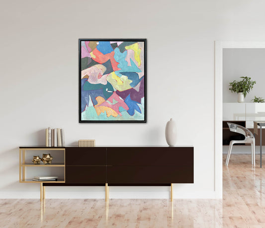 Parts - 24x30in Acrylic on Canvas