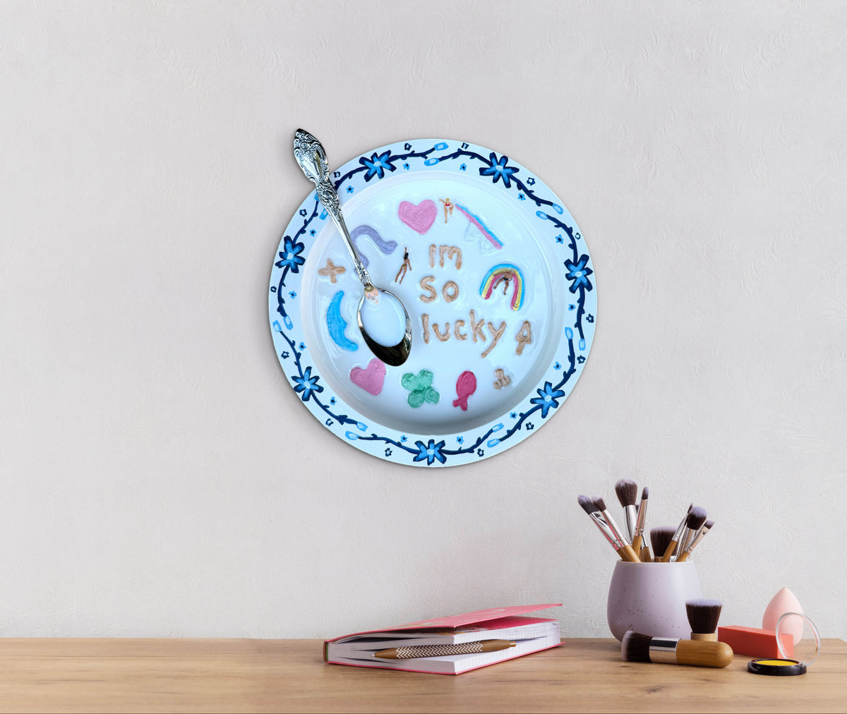 Lucky Charms: Saturday Mornings Cereal Collection - 8x8in Mixed Media