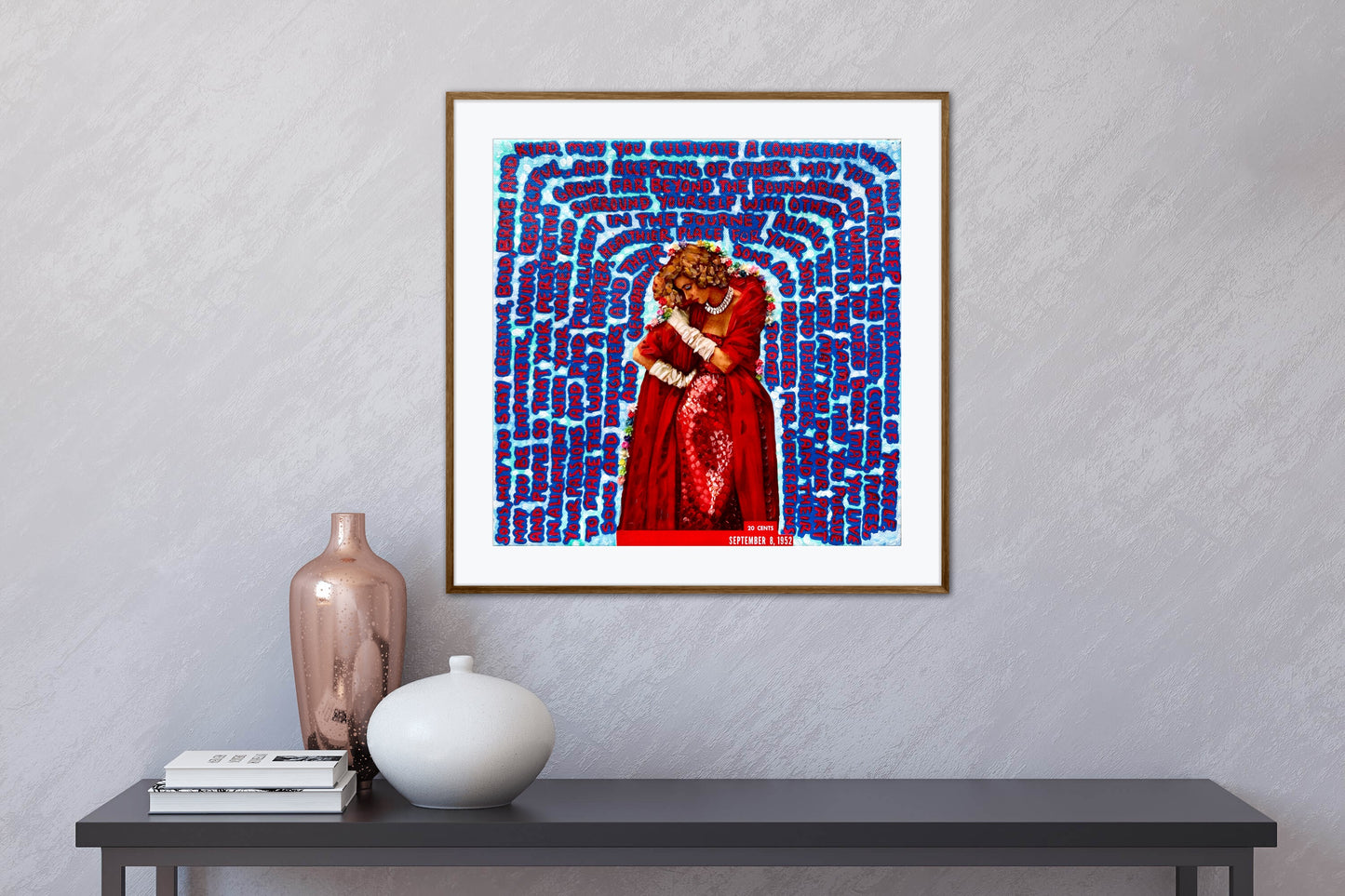 Vogue Reflections: Dear Sons - 10x10in Glicée Fine Art Print