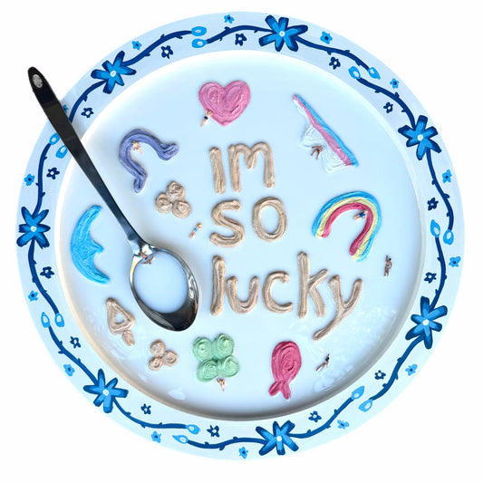 Lucky Charms: I’m so Lucky - 20x20in Mixed Media