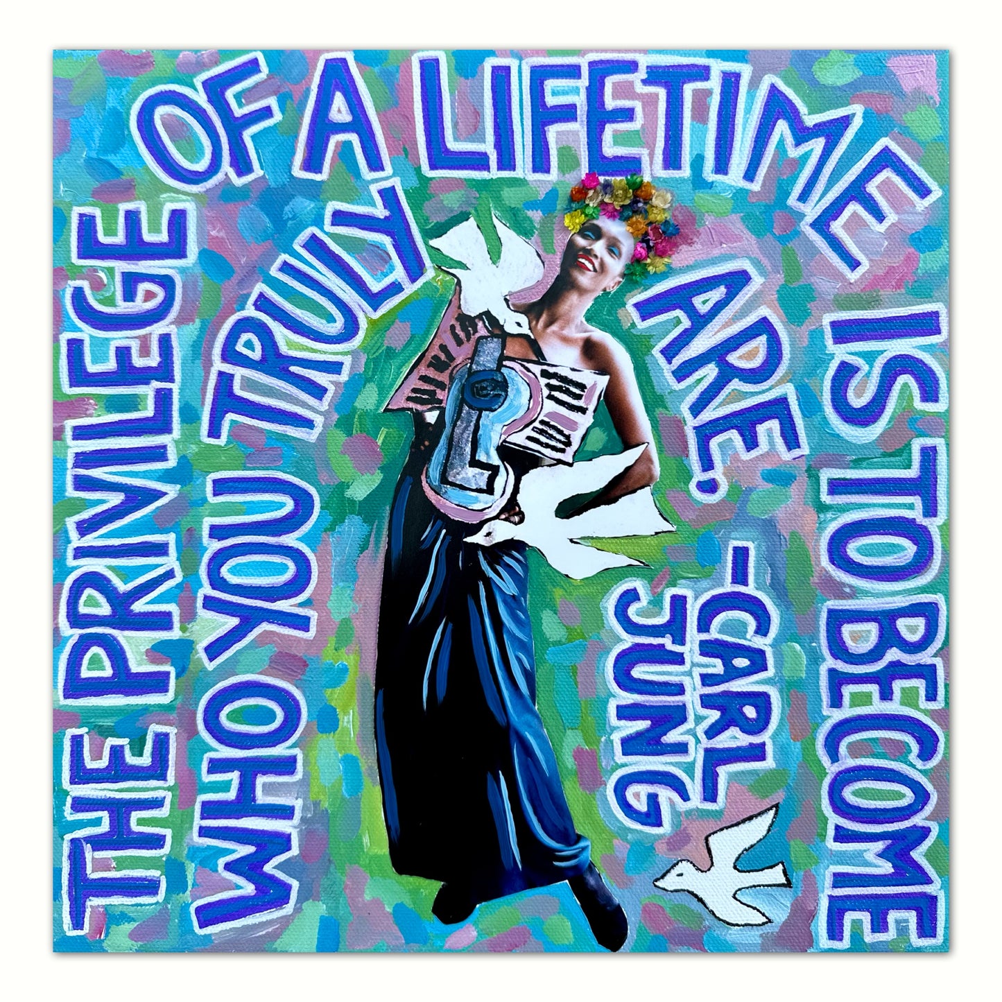 Vogue Reflections: The Privilege of a Lifetime - 10x10in Glicée Fine Art Print