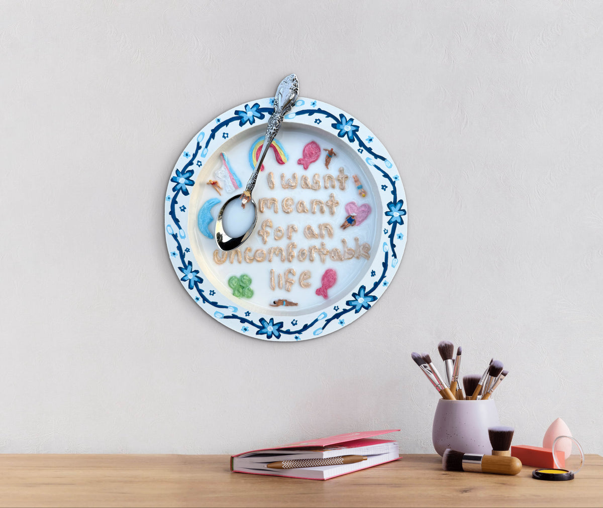 Lucky Charms: Saturday Mornings Cereal Collection - 8x8in Mixed Media