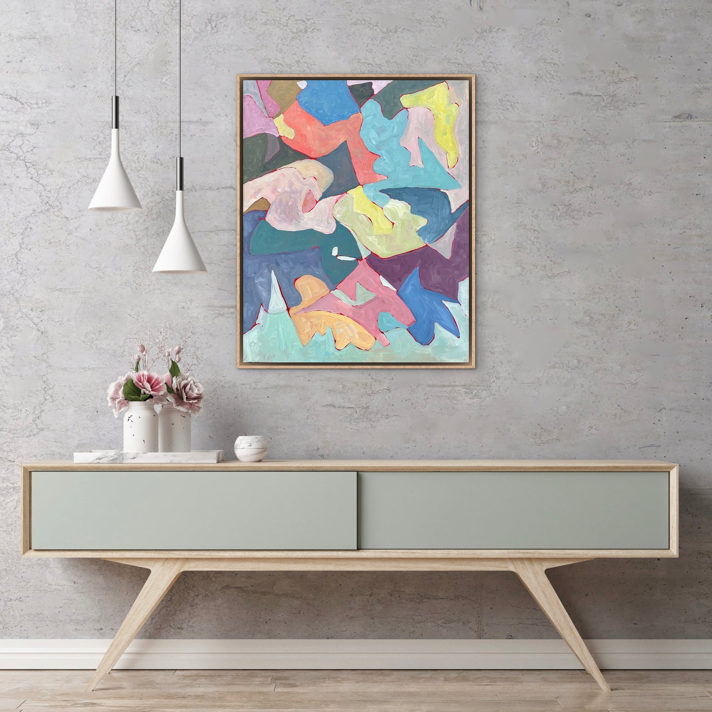 No Bad Parts - 24x30in Acrylic on Canvas