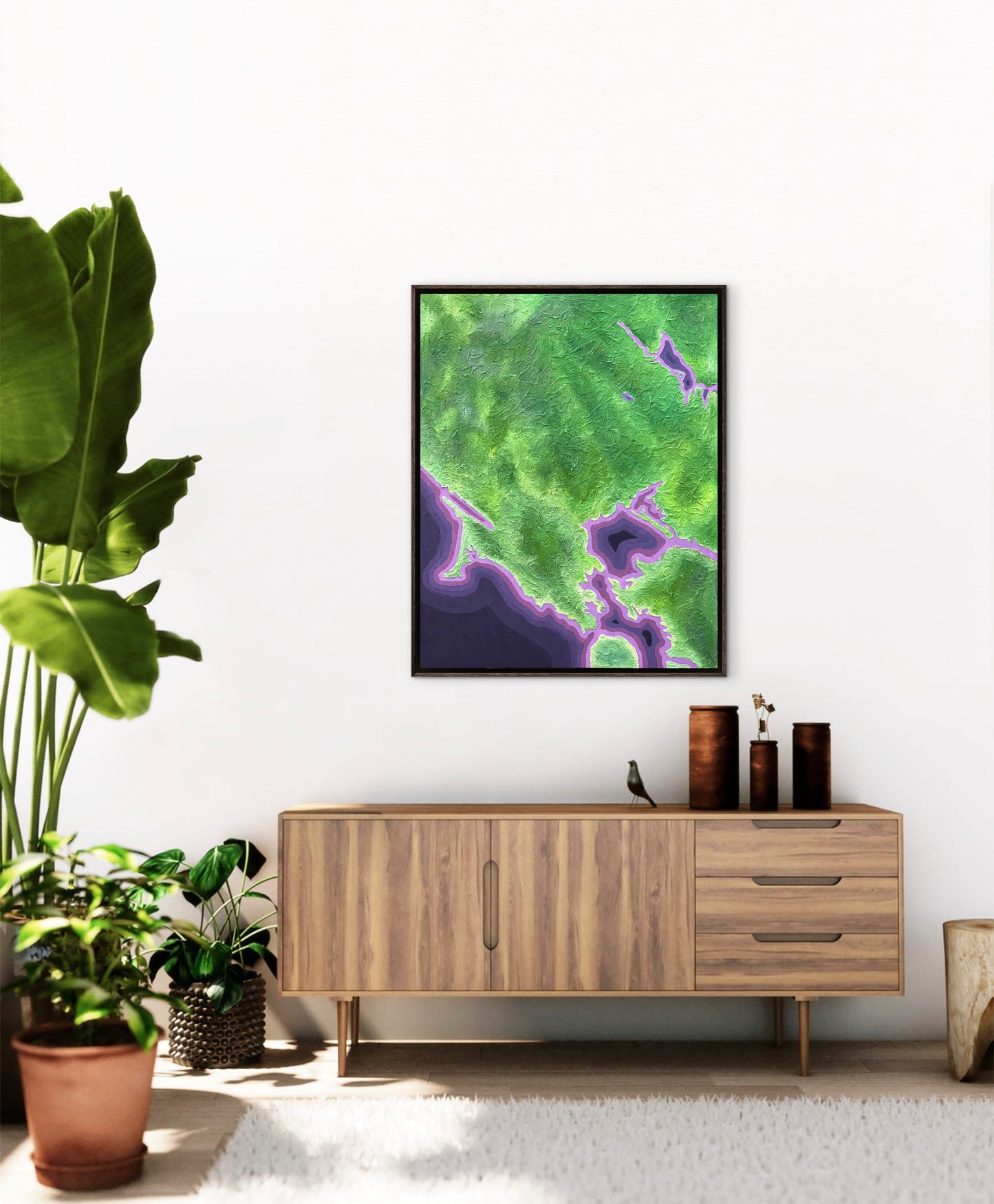 California Wine Country: A Love Letter, 24x30in Mixed Media on Canvas