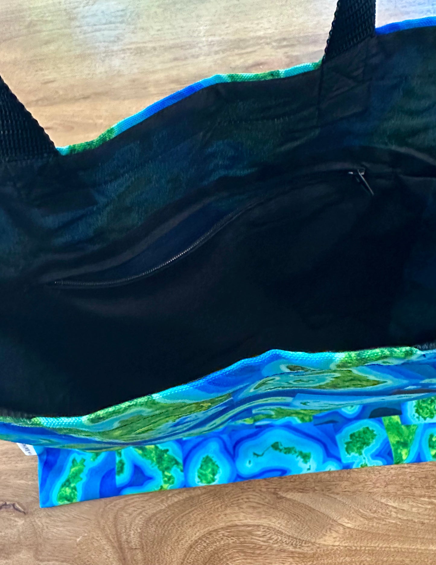 Explore the World Art Map Tote Bag