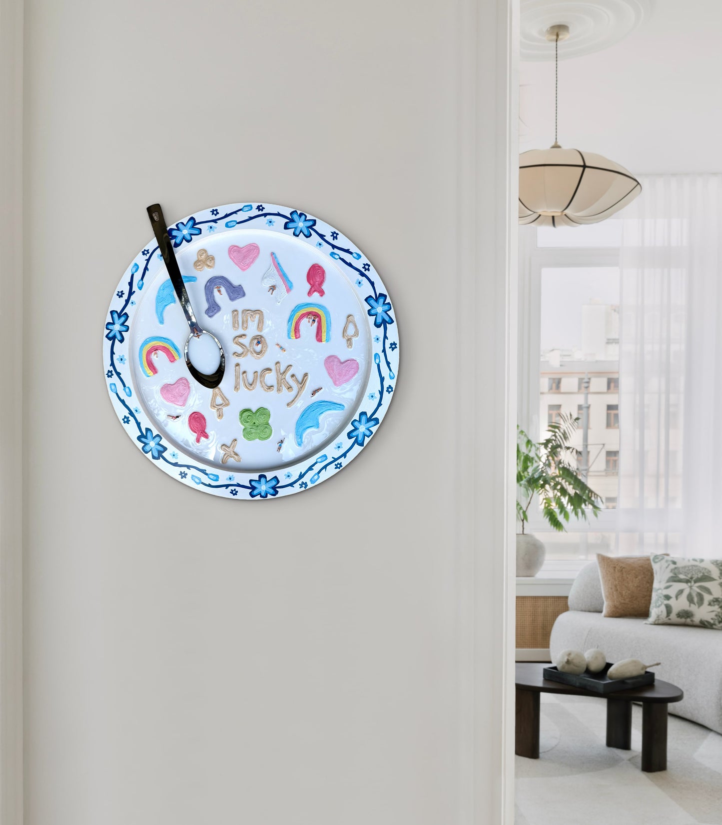 Lucky Charms: Saturday Mornings Cereal Collection - 20x20in Mixed Media