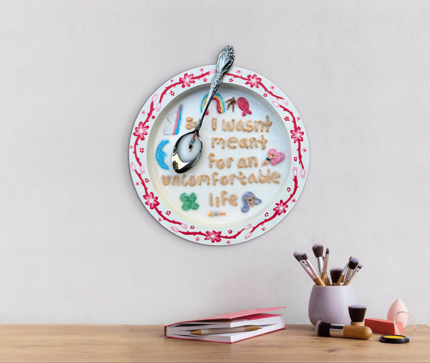 Lucky Charms: Saturday Mornings Cereal Collection - 8x8in Mixed Media