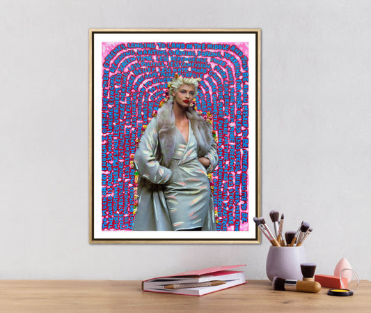 “Just Be” Giclée Fine Art Print 8x10in