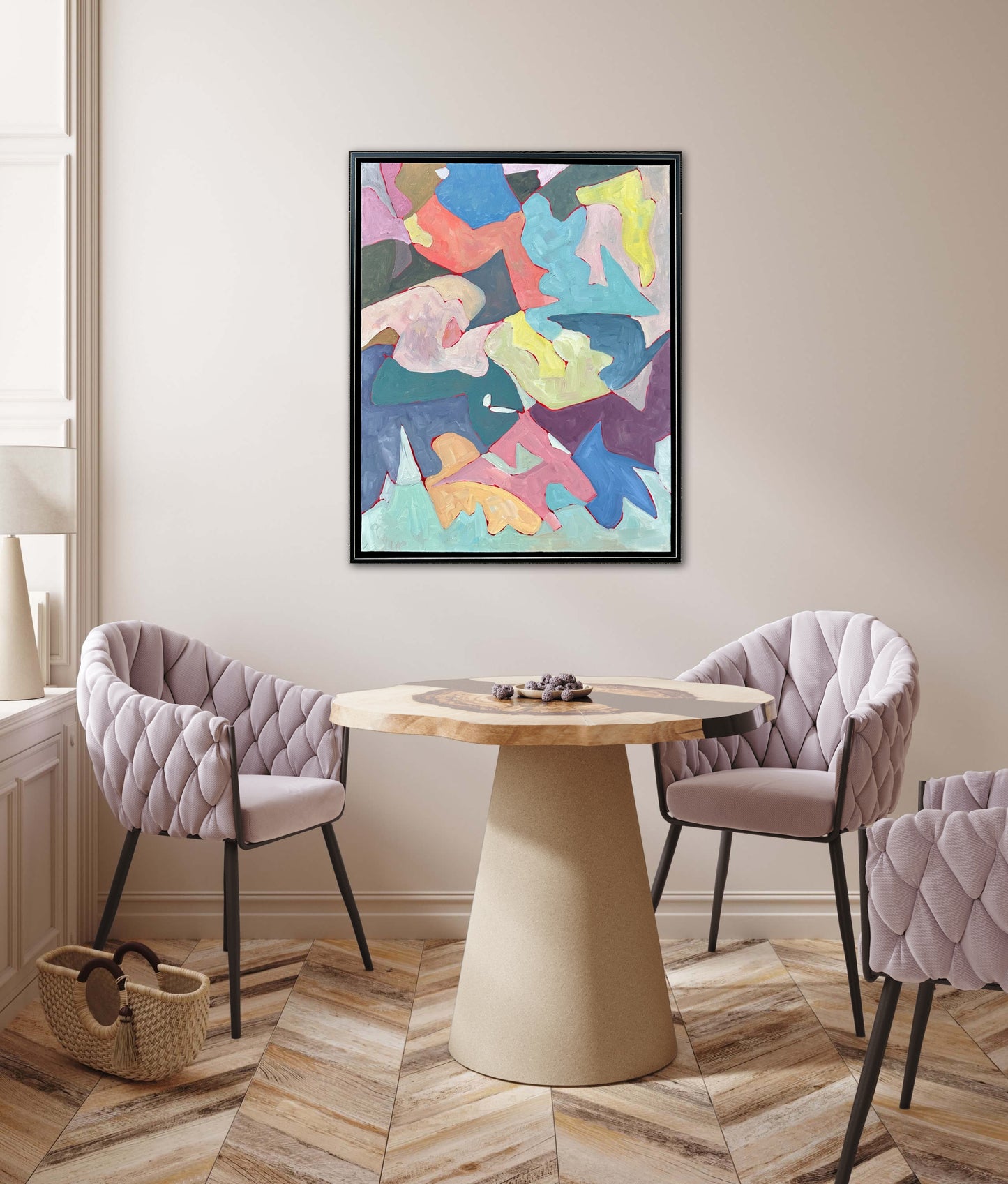 Parts - 24x30in Acrylic on Canvas