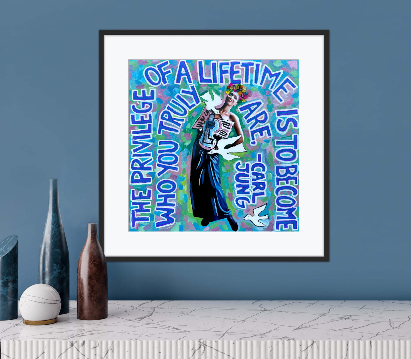 Vogue Reflections: The Privilege of a Lifetime - 10x10in Glicée Fine Art Print