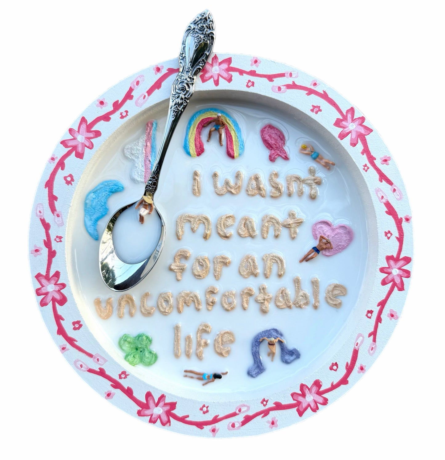 Lucky Charms: Saturday Mornings Cereal Collection - 8x8in Mixed Media