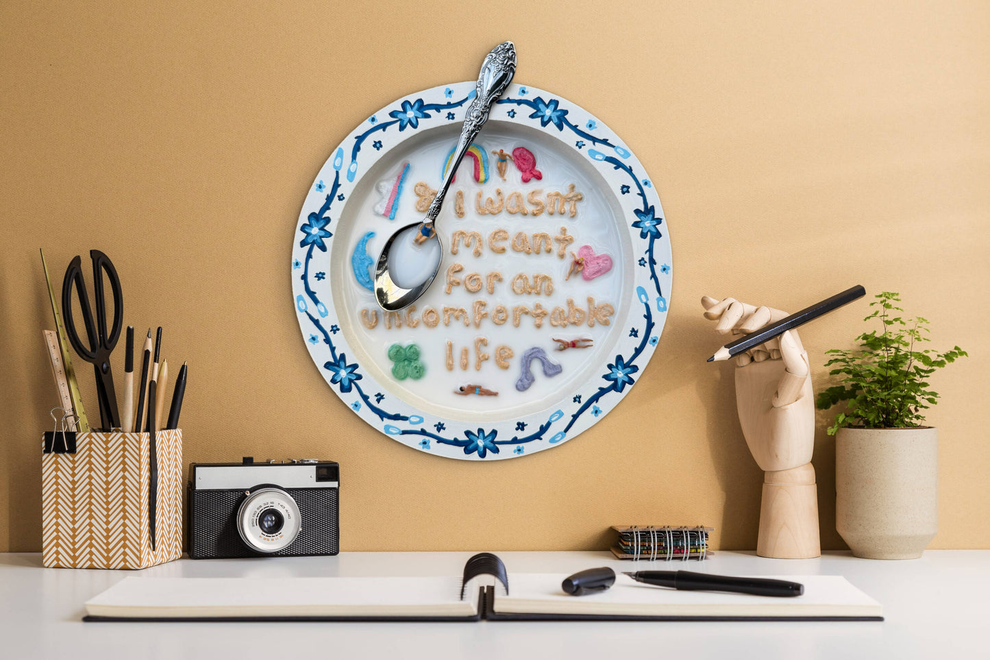 Lucky Charms: Saturday Mornings Cereal Collection - 8x8in Mixed Media
