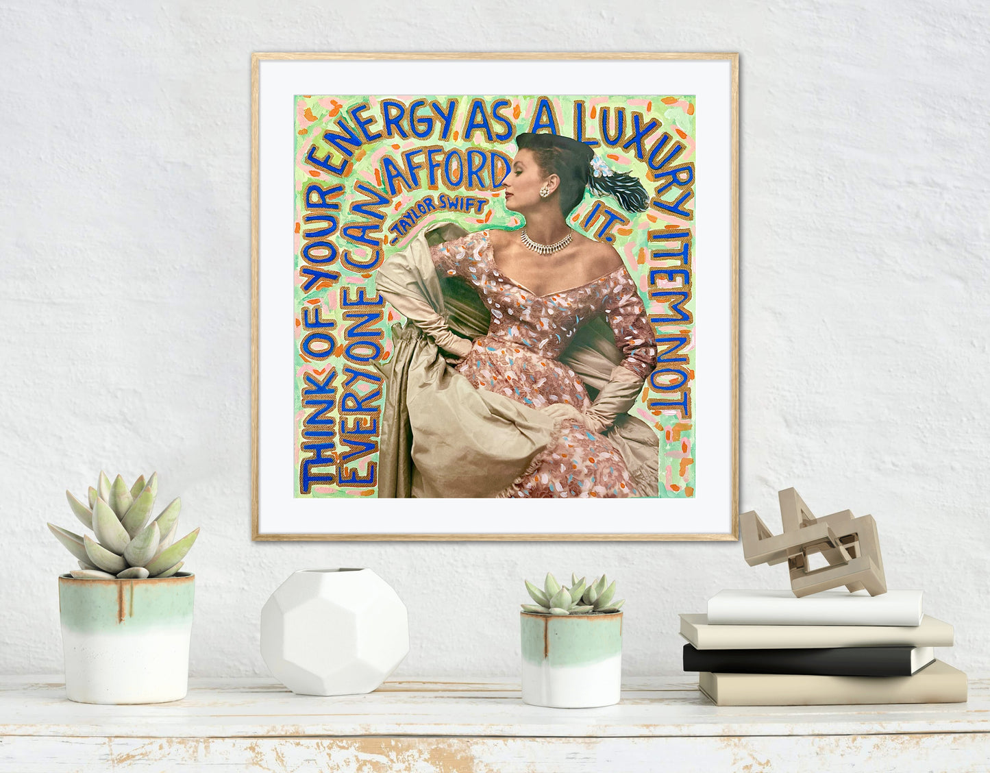 Vogue Reflections: Luxury - 10x10in Glicée Fine Art Print