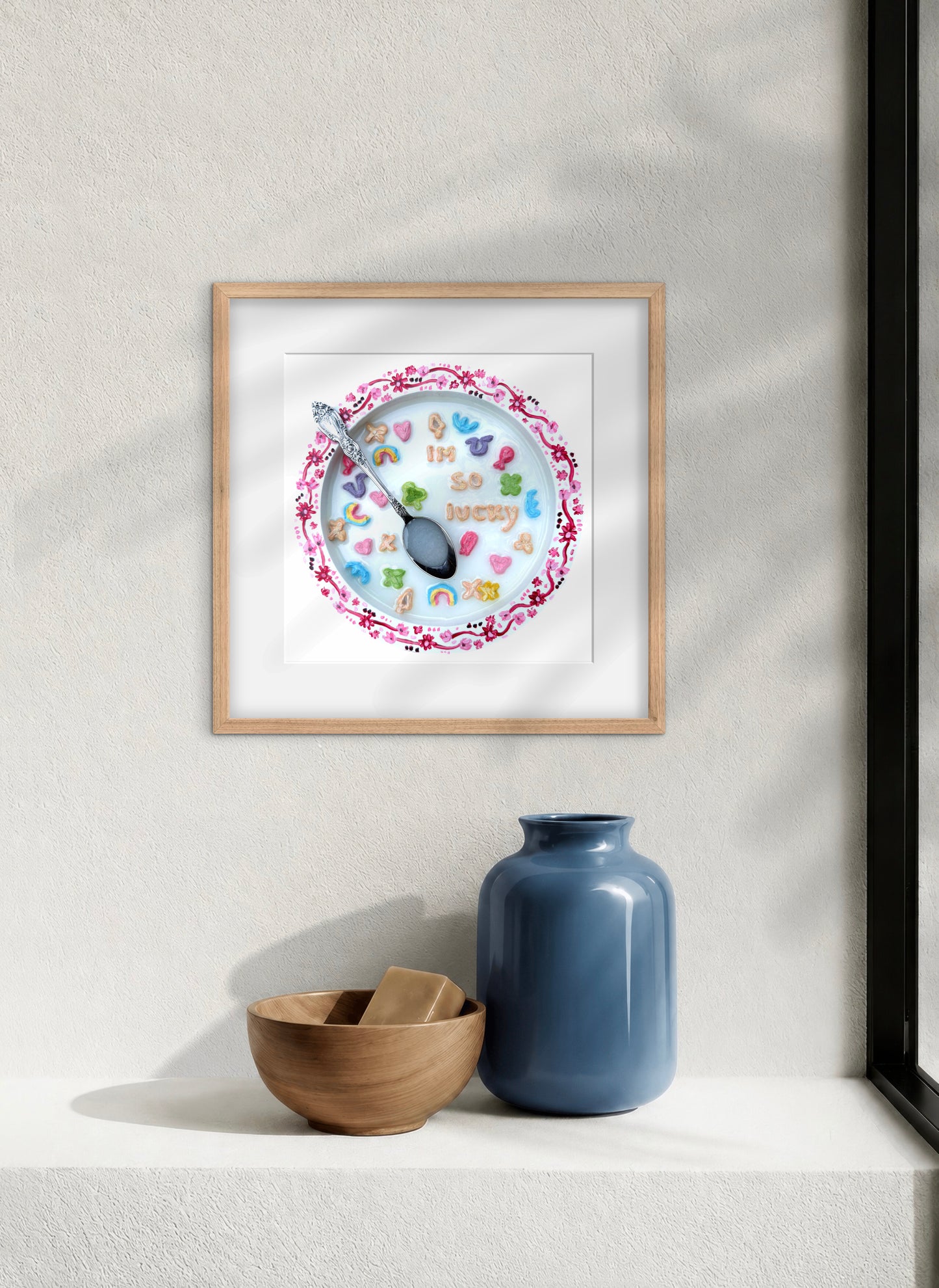 Saturday Mornings: Lucky Charms Print - 10x10in Glicée Fine Art Print