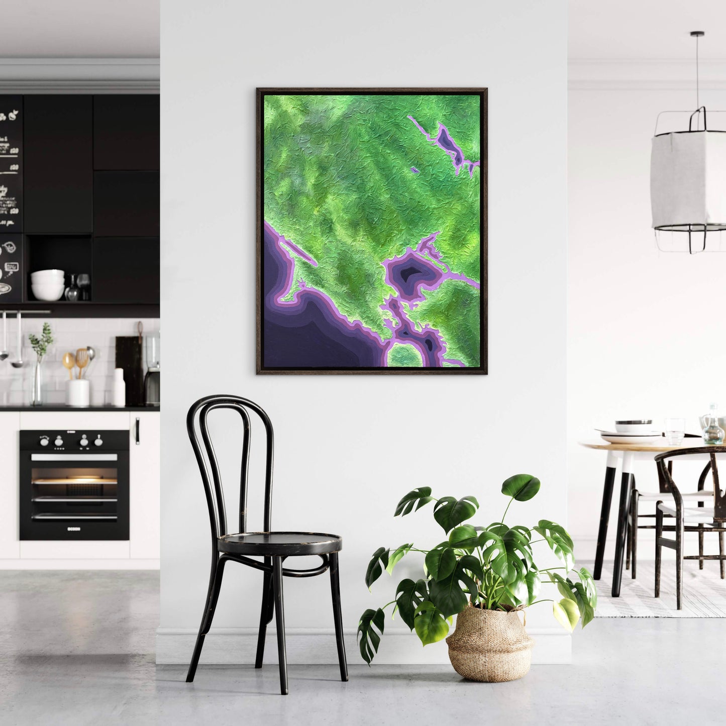 California Wine Country: A Love Letter, 24x30in Mixed Media on Canvas