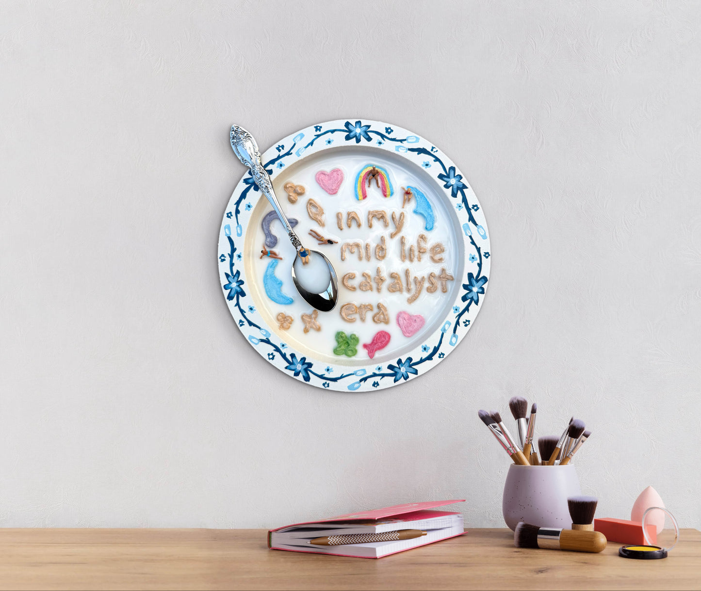 Lucky Charms: Saturday Mornings Cereal Collection - 8x8in Mixed Media
