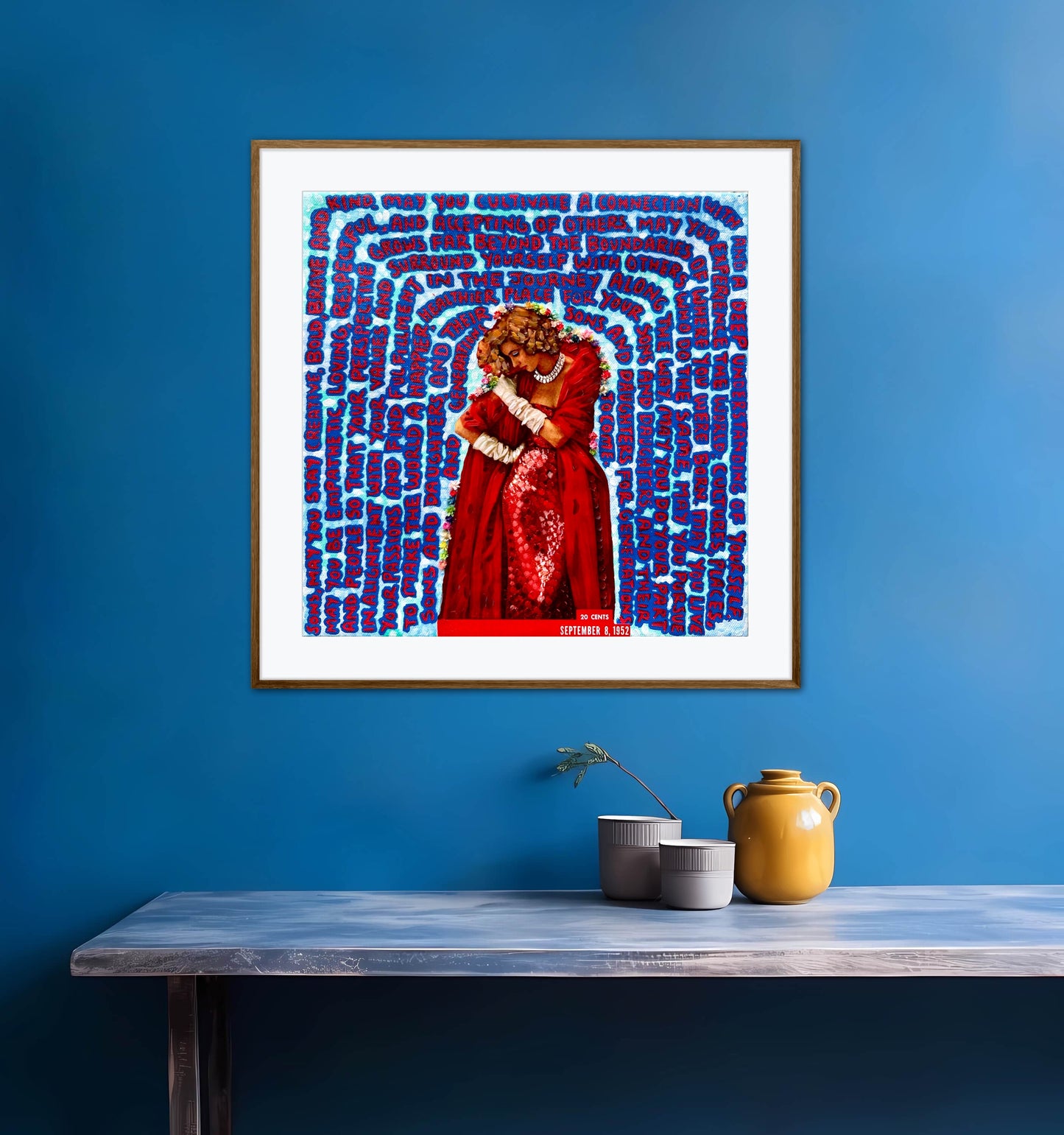 Vogue Reflections: Dear Sons - 10x10in Glicée Fine Art Print