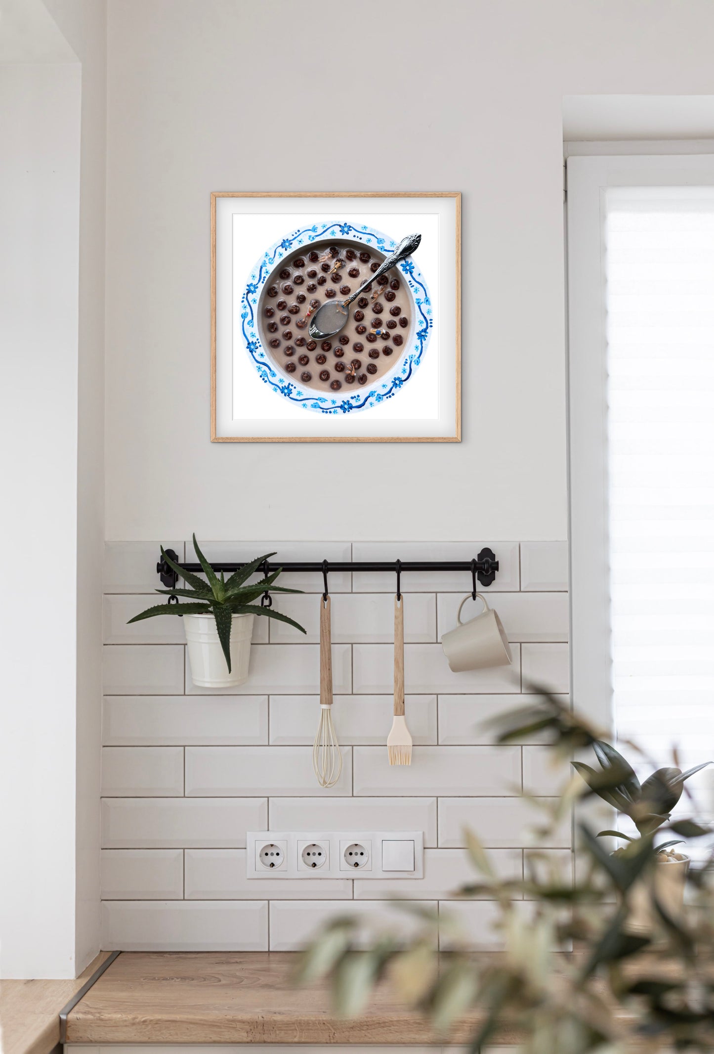 Saturday Mornings: Cocoa Puffs Print - 10x10in Glicée Fine Art Print