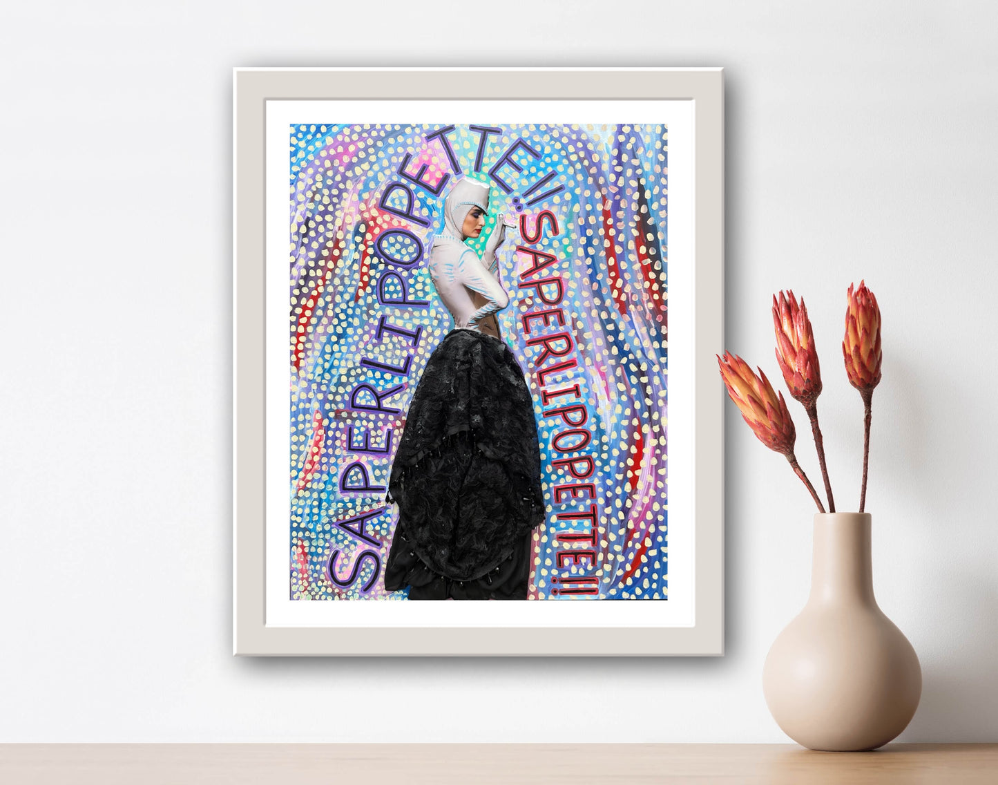 Vogue Reflections: “Saperlipopette!” Giclée Fine Art Print 8x10in