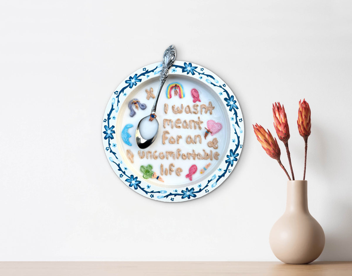 Lucky Charms: Saturday Mornings Cereal Collection - 8x8in Mixed Media