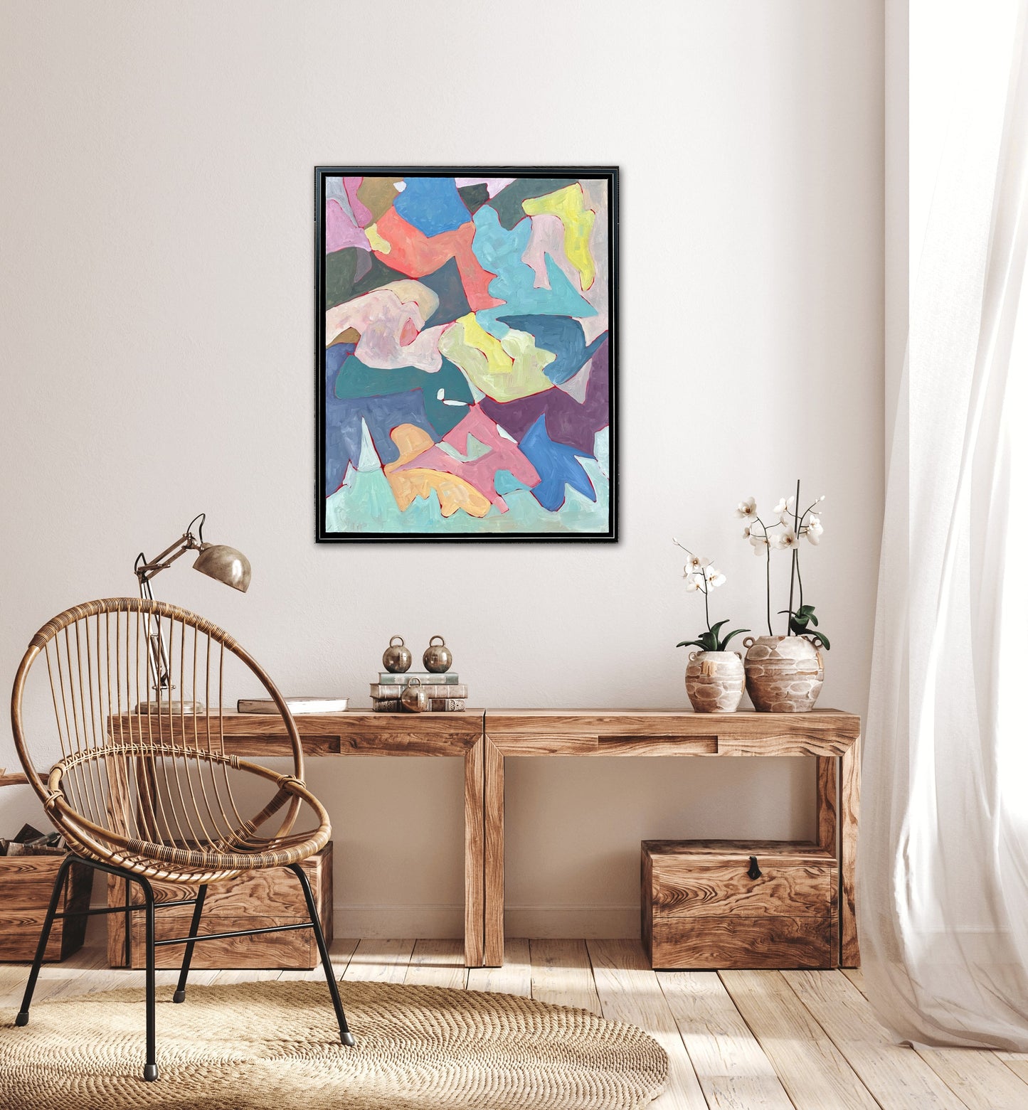 Parts - 24x30in Acrylic on Canvas