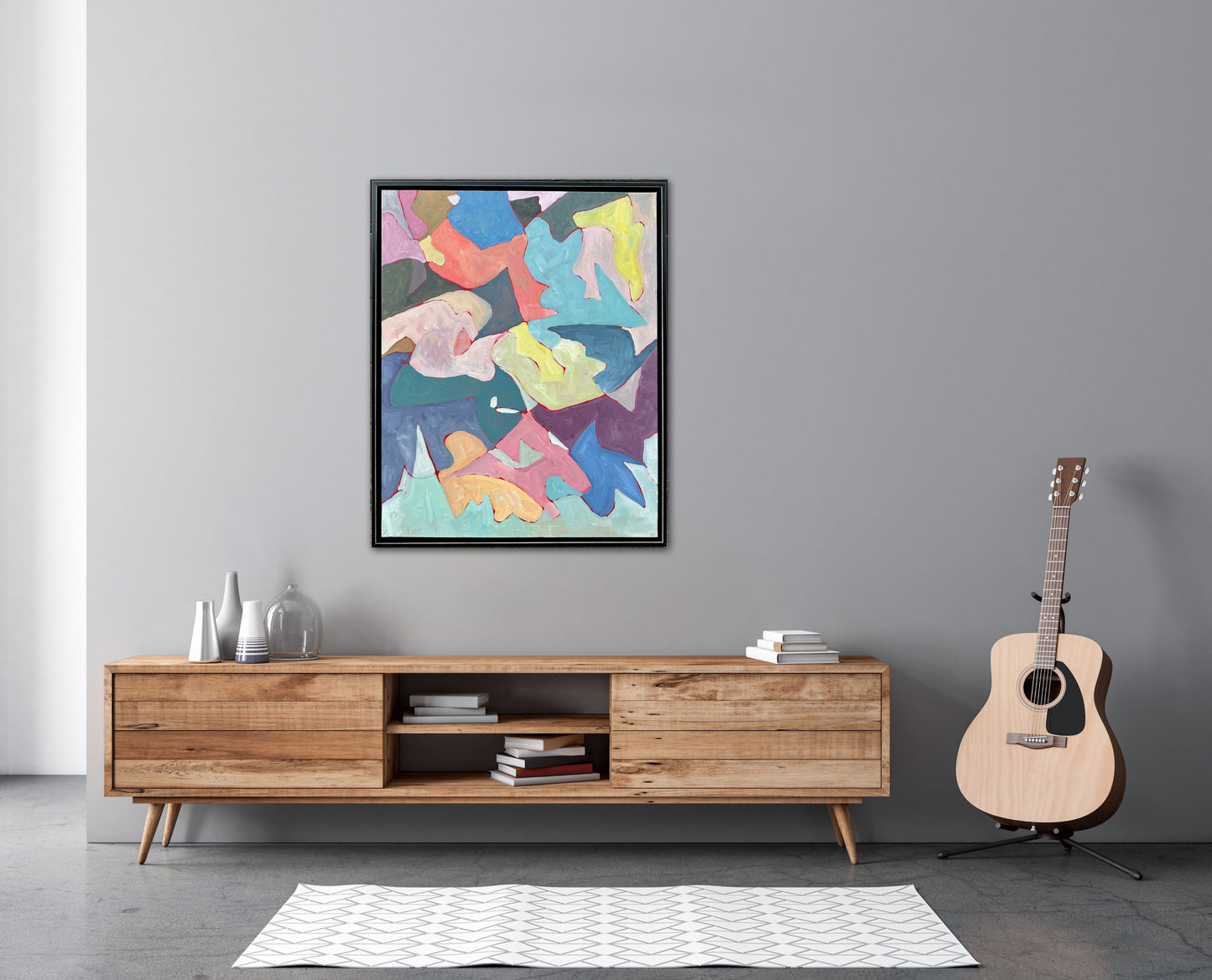 Parts - 24x30in Acrylic on Canvas