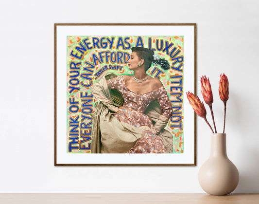 Vogue Reflections: Luxury - 10x10in Glicée Fine Art Print