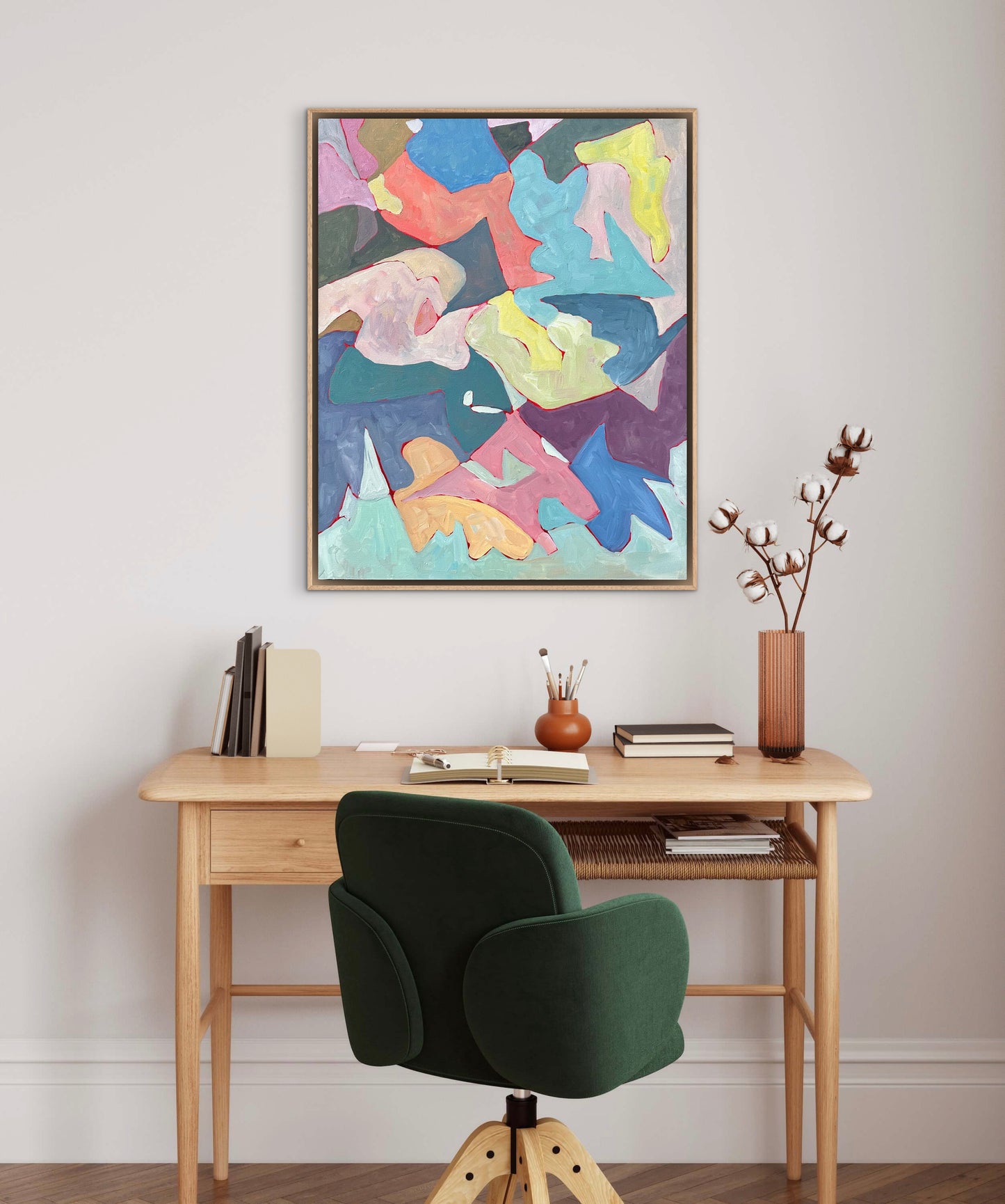 No Bad Parts - 24x30in Acrylic on Canvas