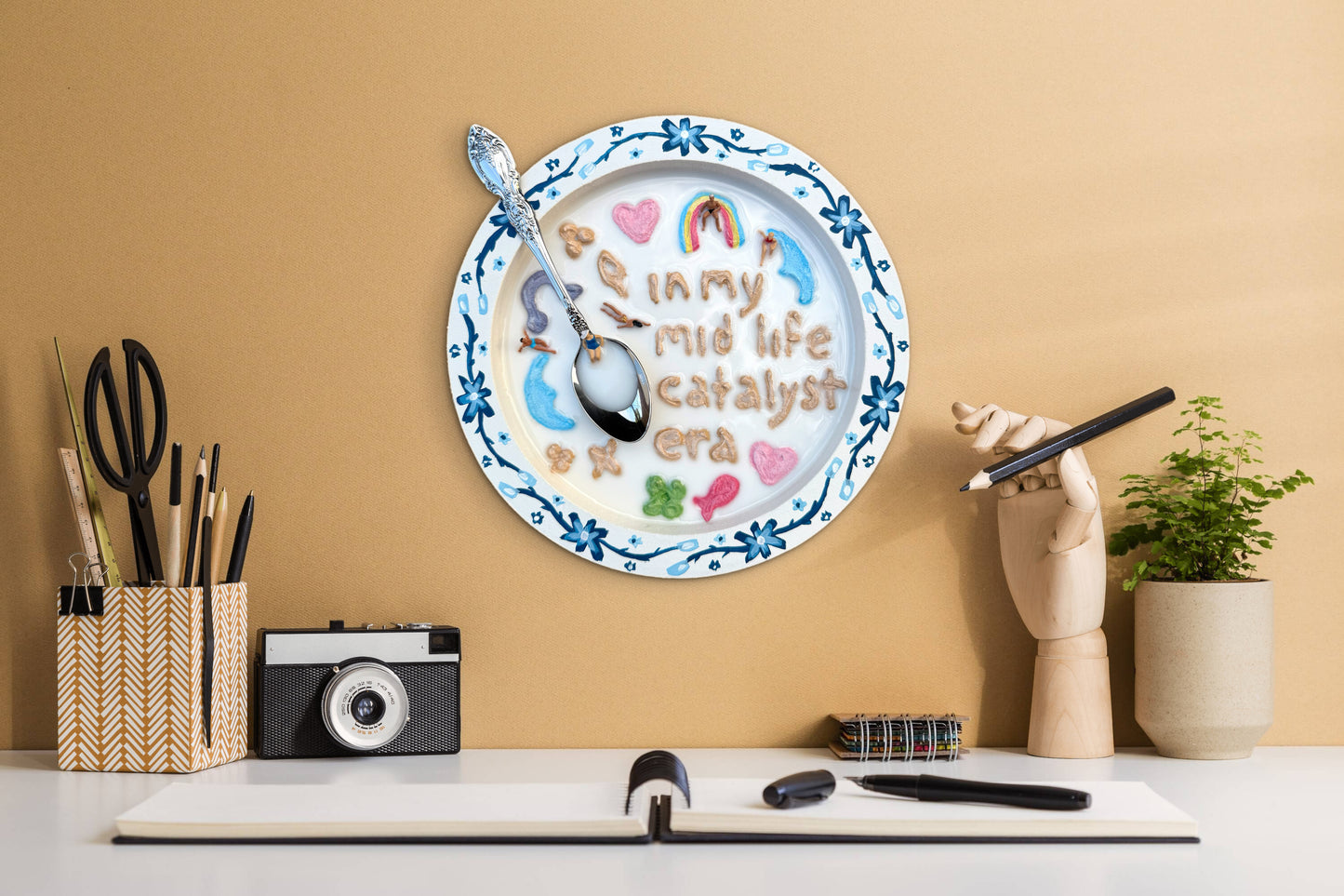 Lucky Charms: Saturday Mornings Cereal Collection - 8x8in Mixed Media