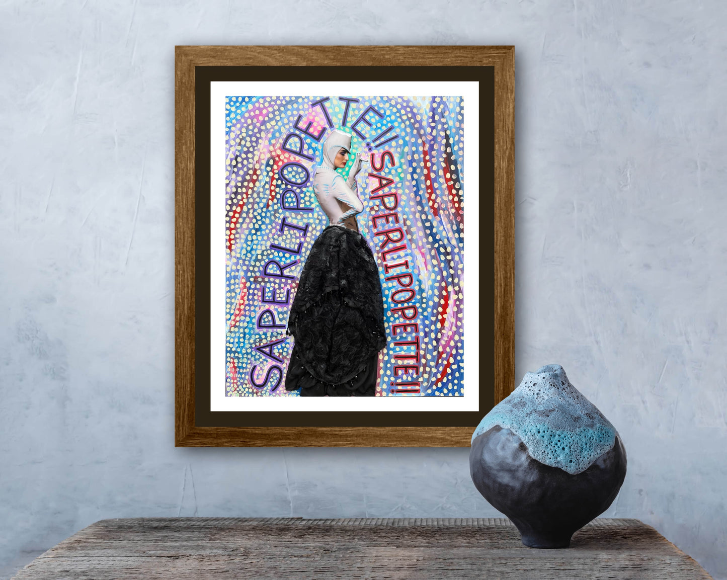 Vogue Reflections: “Saperlipopette!” Giclée Fine Art Print 8x10in