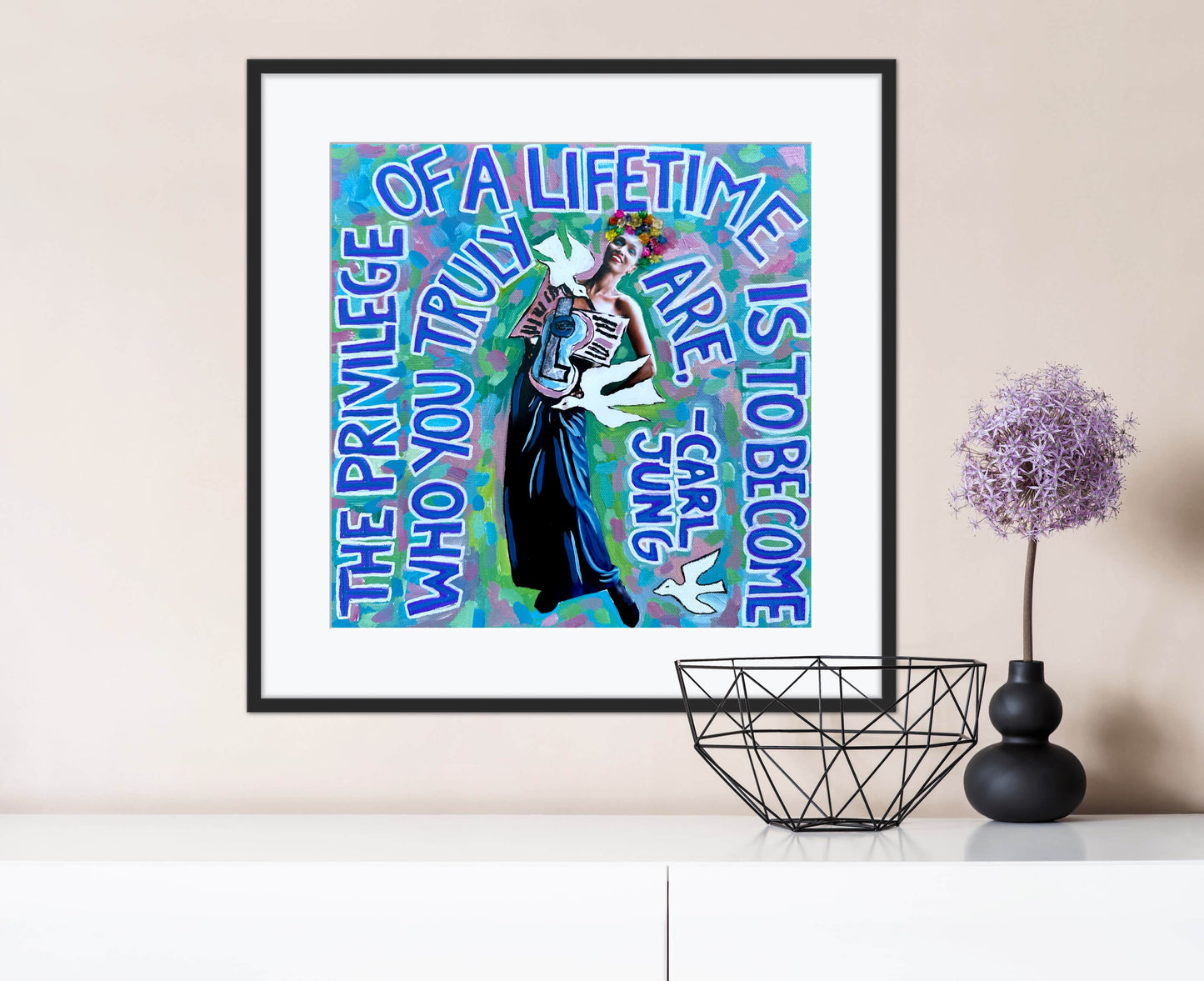 Vogue Reflections: The Privilege of a Lifetime - 10x10in Glicée Fine Art Print