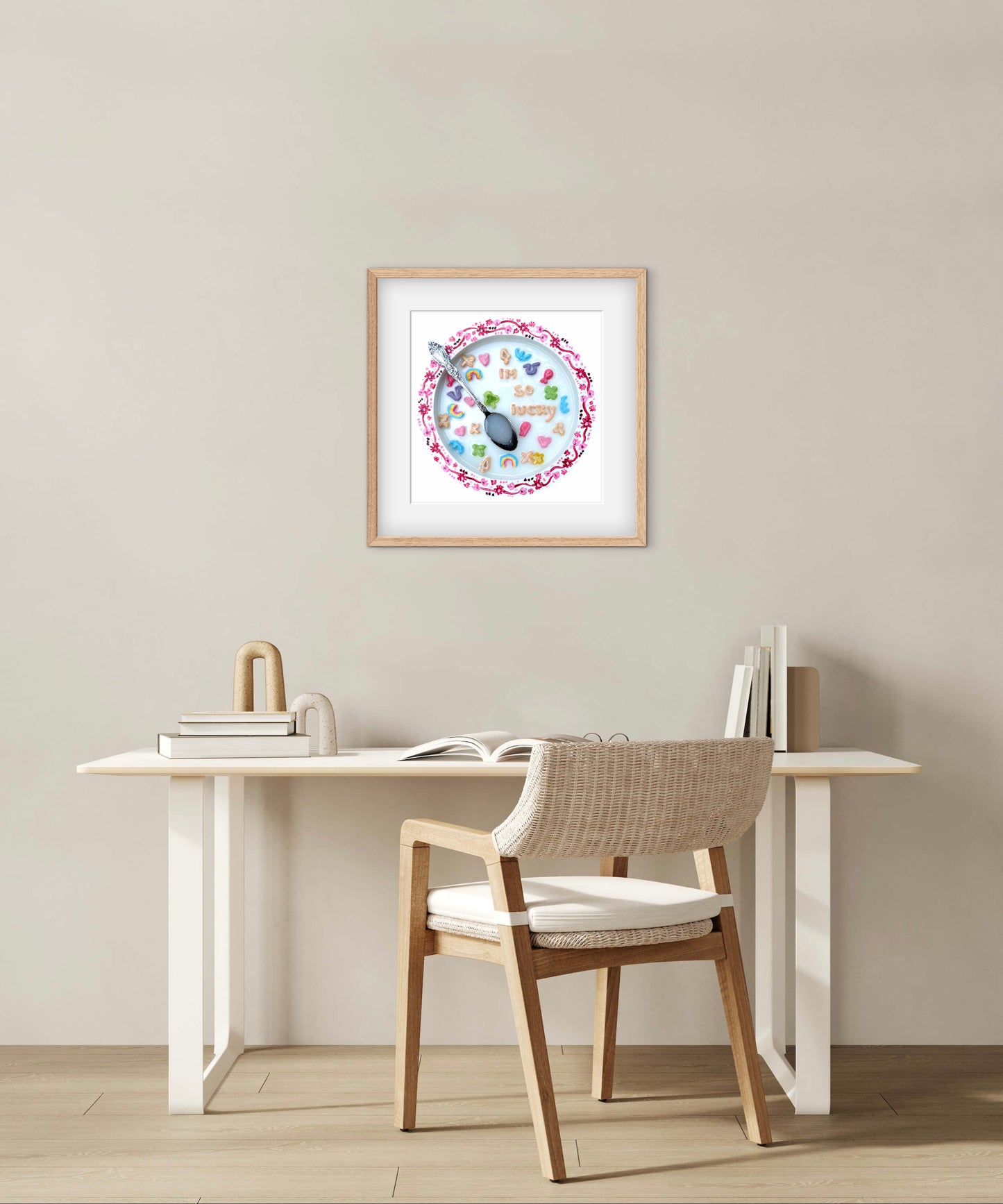Saturday Mornings: Lucky Charms Print - 10x10in Glicée Fine Art Print